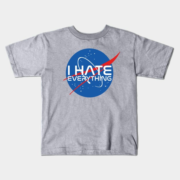 I hate everything Kids T-Shirt by Melonseta